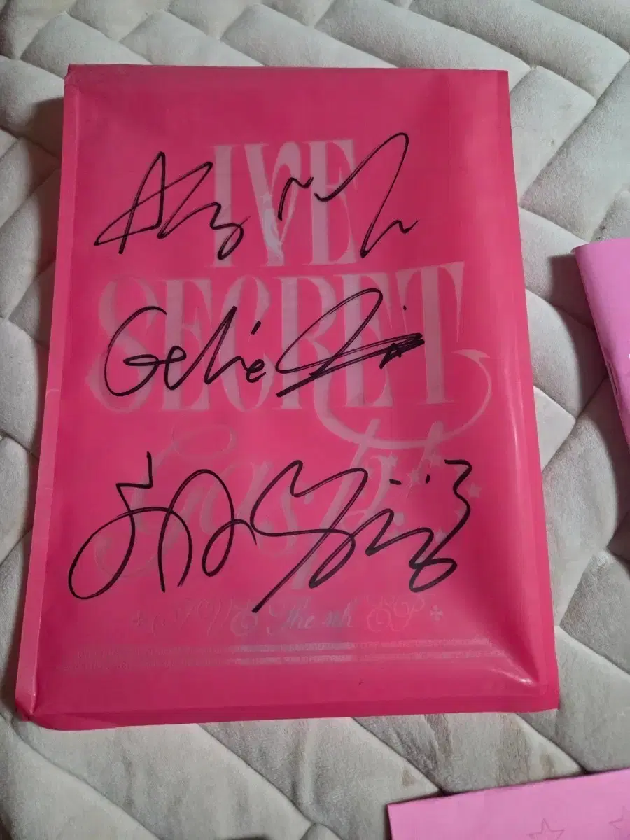 Ive signed photobook, album