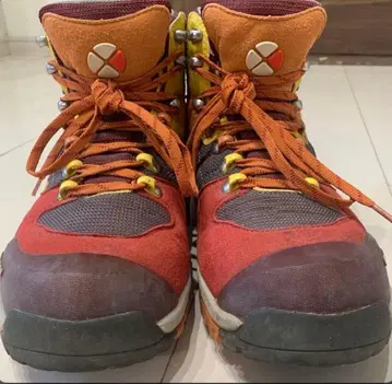 Caravan 등산화 여성용 오렌지/그레이 25.5EEE