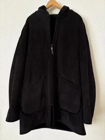 Comme Ca Ism 플리스 자켓 블랙