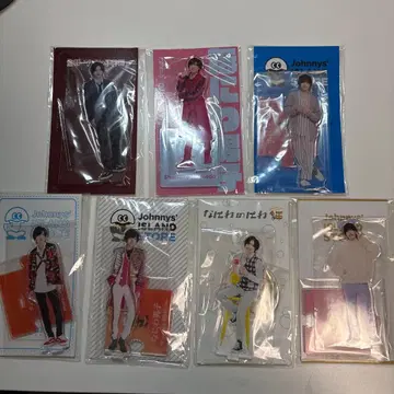 나니와단시 미치에다 슌스케 아크릴 스탠드 7개 세트