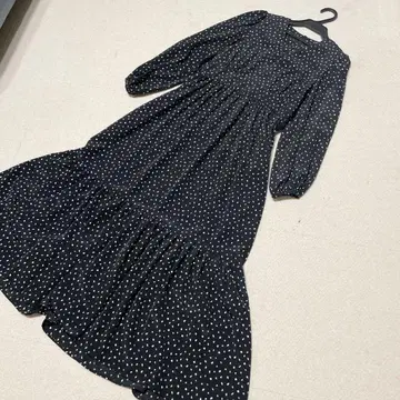 에스트네이션 폴리에스테르 개더 맥시 원피스 [ EXCLUSIVE ]