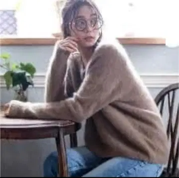 [ SHIPS ] 퍼 니트 새상품급