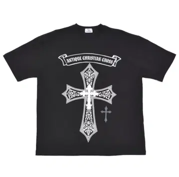 W 크로스 로고 빅 셔츠