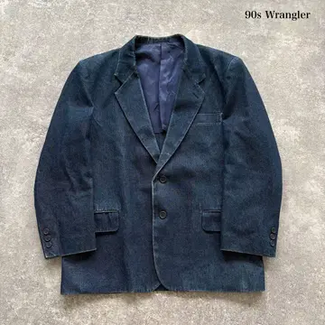 [ Wrangler ] 랭글러 재팬기 90s 데님 테일러드 자켓