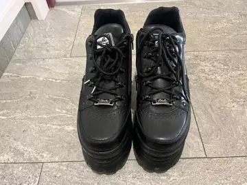 YOSUKE 남성용 통굽 레이스업 스니커즈