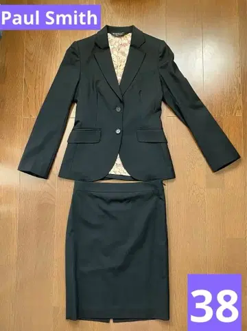 폴 스미스 블랙 라벨 블랙 수트 셋업