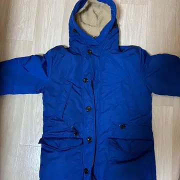 백 넘버 파랑 다운 자켓 M