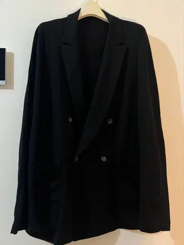 새상품급 투모로우랜드 더블 브레스트 울 자켓