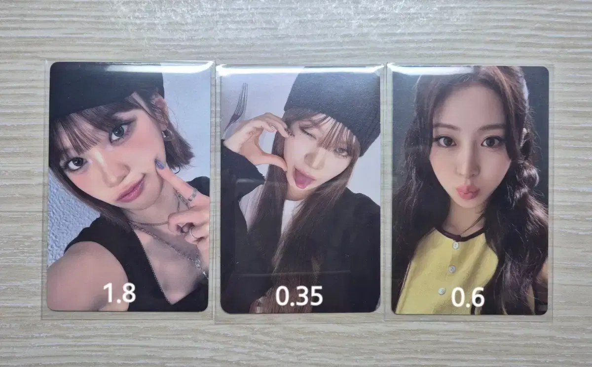 Le Sserafim photocard wts Kim Chaewon Sakura Huh Yunjin Kazuha Hong Eunchae buncheol