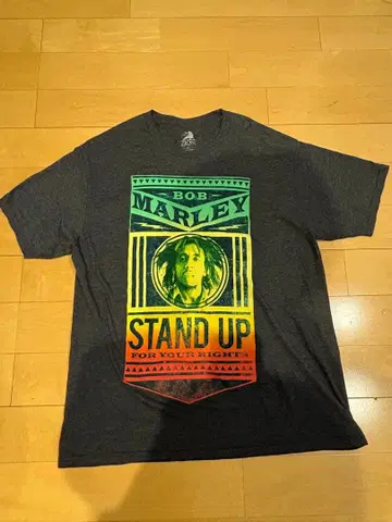 밥 말리 티셔츠 스탠드업