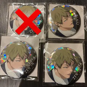 극장판 주술회전 캔뱃지 젠인 나오야 홀로그램