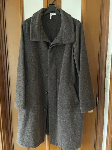 Plantation 울 코트 브라운