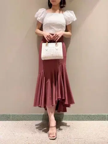 SNIDEL 머메이드 스커트