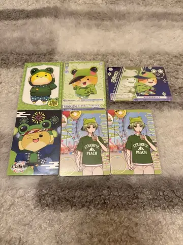 컬러풀 피치 시바 트레이딩 카드 묶음 판매