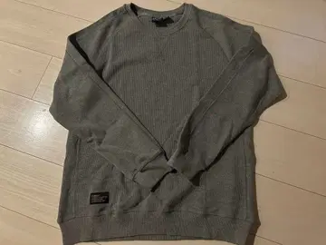 그레이 리브 크루넥 트레이닝복