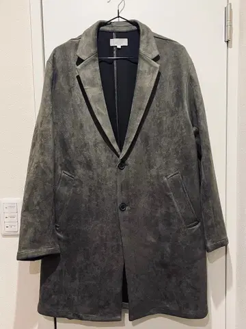 새상품급 아바하우스 네오 스웨이드 체스터 코트