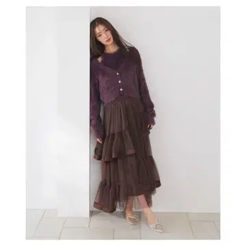 이번 시즌 완판 Noela 샤기 앙상블