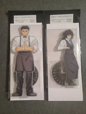 귀멸의 칼날 모크텔바 양면 아크릴 스탠드 토미오카 기유 히메지마 교메이