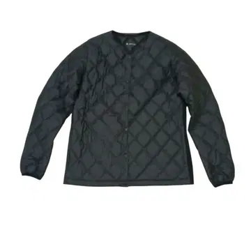 새상품급 SHIPS Days 블랙 퀼팅 다운 자켓 노카라