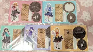 주문은 토끼입니까? 주문토끼 입체 아크릴 스탠드 5체 세트