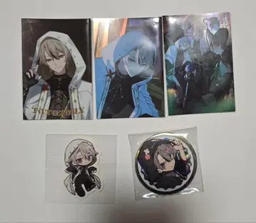 CR 토토믹스 카드 캔뱃지 스티커