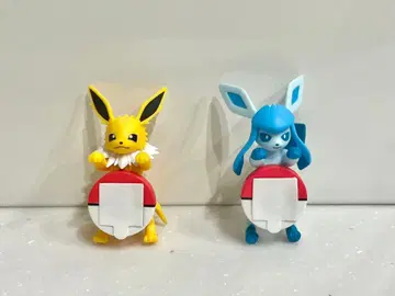 포켓몬 제일복권 F상 썬더스 글레이시아 길거리 산책 챠라링 프렌즈