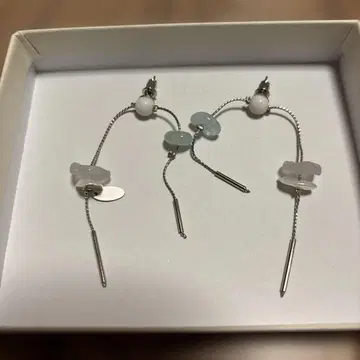 cilsoie 귀걸이 옅은 블루