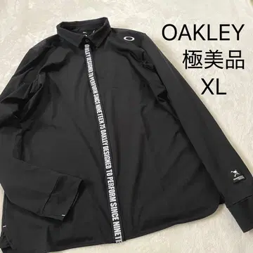 컨디션 최상 오클리 스컬 긴팔 셔츠 블랙 XL