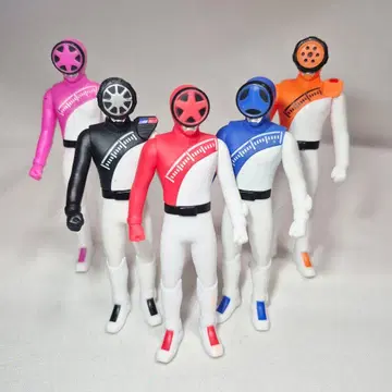 폭상전대 분붐저 소프트 비닐 피규어 세트