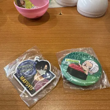 SAKAMOTO DAYS 캔뱃지 핀 배지 세트