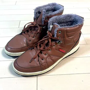 남성용 속기모 가죽 신발 방수 방한 미끄럼 방지 남성 28cm