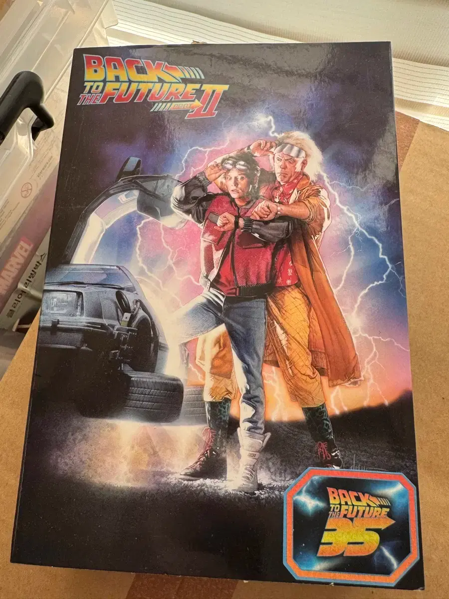 Neca Back to the Future Marty McFly Dr. Brown Figure 3-piece bulk