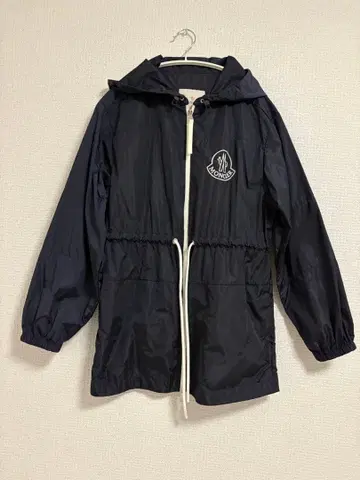 [ monclel ] 원 포인트 나일론 블루종 윈드 브레이커 네이비