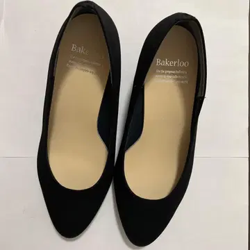 베이커루 블랙 펌프스 225mm 일본제