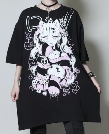 [냐아.] BIG 티셔츠