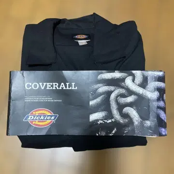 Dickies 블랙 작업복 L