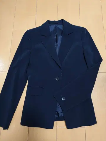 아나이 블랙 자켓 원 버튼