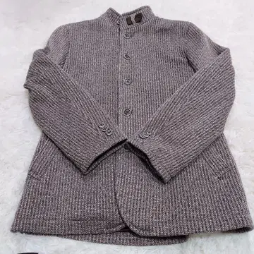 허시파피 남성용 트위드 자켓 M 브라운 계열