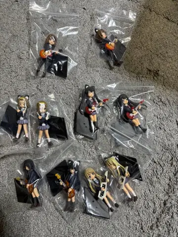 케이온! 미니 피규어 세트 넨도로이드 푸치 욘텐고