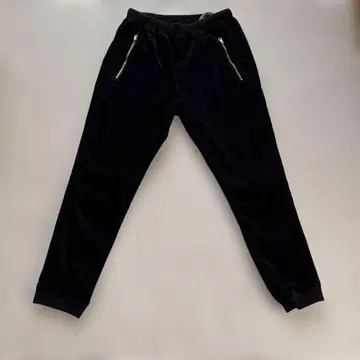 써니클라우드 블랙 코듀로이풍 조거 팬츠