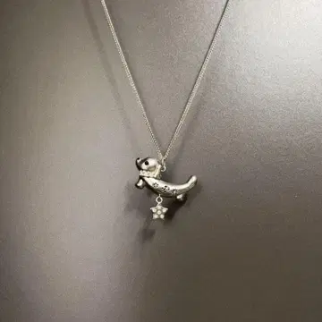 실버 925 바다코끼리 목걸이