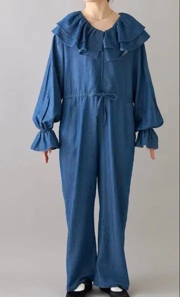 [ willow ] 프릴 캔디 슬리브 올인원