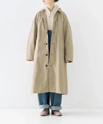 nest Robe : 25aw 수피마 코튼 스텐카라 코트 F