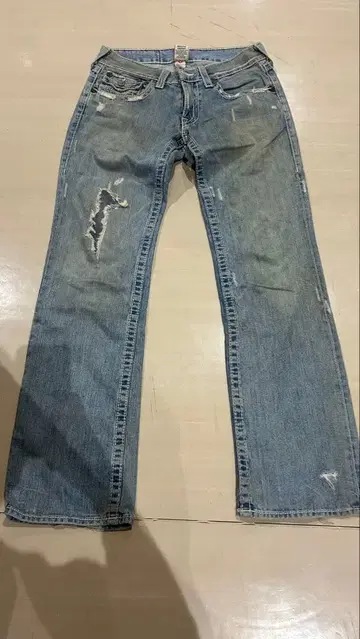 트루 리얼리전 데님 라이트 블루