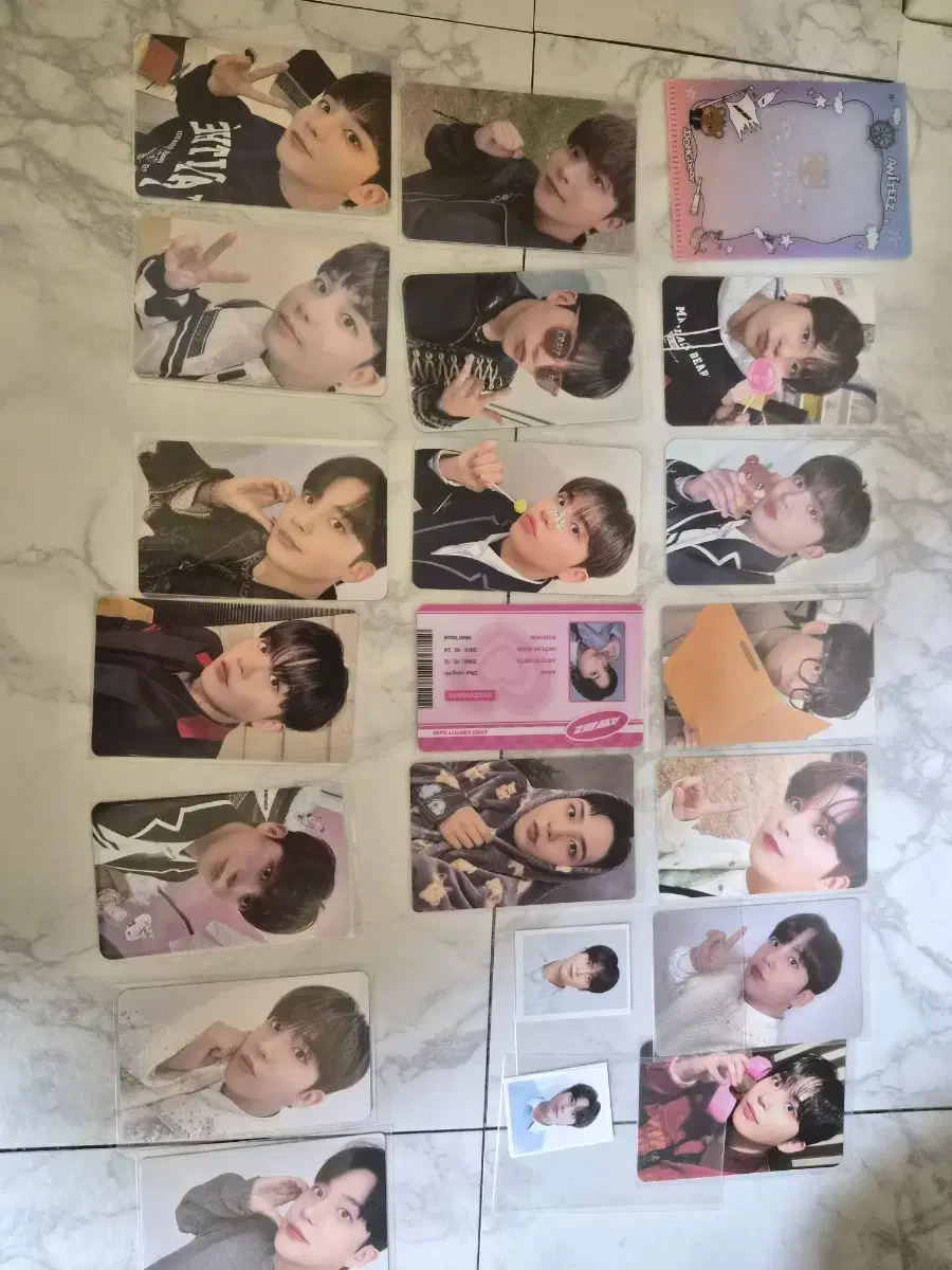 Ateez Jongho Poca ID Photo Lucky Draw Pre-order Benefit Seasons Greetings Nesian Pacific Bulk Sale