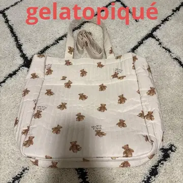 GELATO PIQUE 곰 무늬 마더백