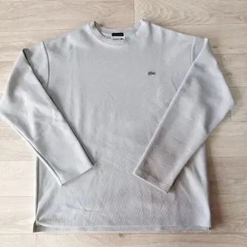 LACOSTE EXCLUSIVE EDITION 그레이 긴팔 티셔츠