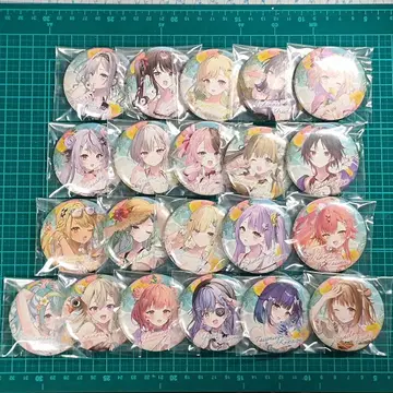 브이스포! 썸머 비치 2024 캔뱃지 21종 컴플리트