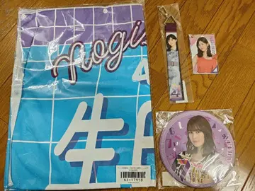 노기자카 이쿠타 에리카 머플러 타월, 캔뱃지, 키링 세트 미개봉 새상품