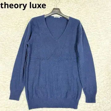 띠어리 럭스 캐시미어 100% 니트 브이넥